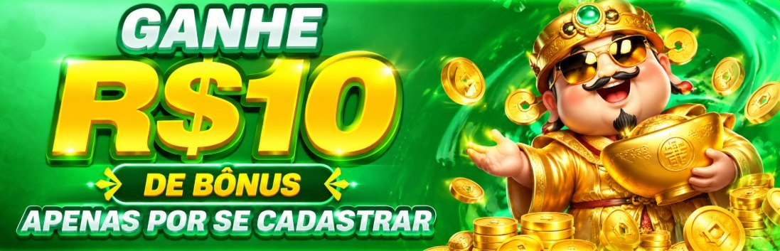 Ganhe R$10 de bônus apenas por se cadastrar